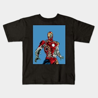 iron zombie Kids T-Shirt